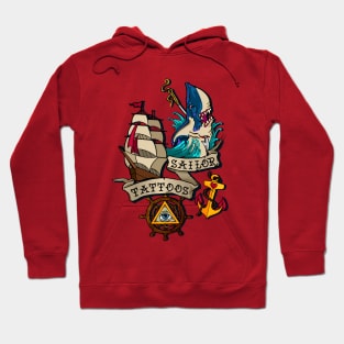 Sailor tattoos Hoodie